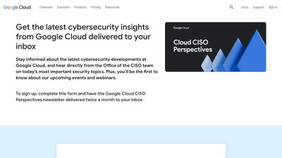 Cloud CISO Perspectives preview