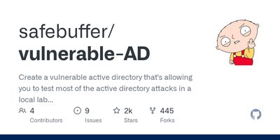 Vulnerable-AD preview