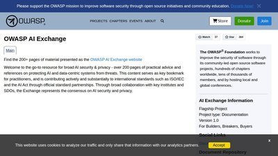 OWASP AI Exchange preview