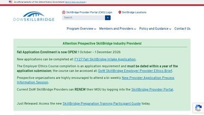 DoD SkillBridge preview